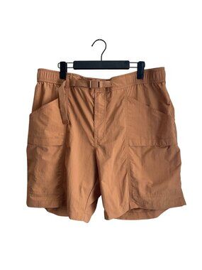 Eddie Bauer Mens Outdoor Gorpcore Utility Shorts Size XL Hiking Minimalist Nylon